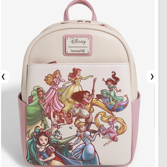 Loungefly Handbags - LOUNGEFLY DISNEY princess sketch mini backpack!